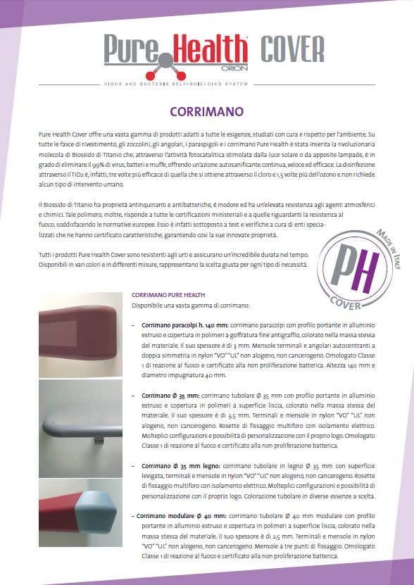 Pure Health Cover - Corrimano