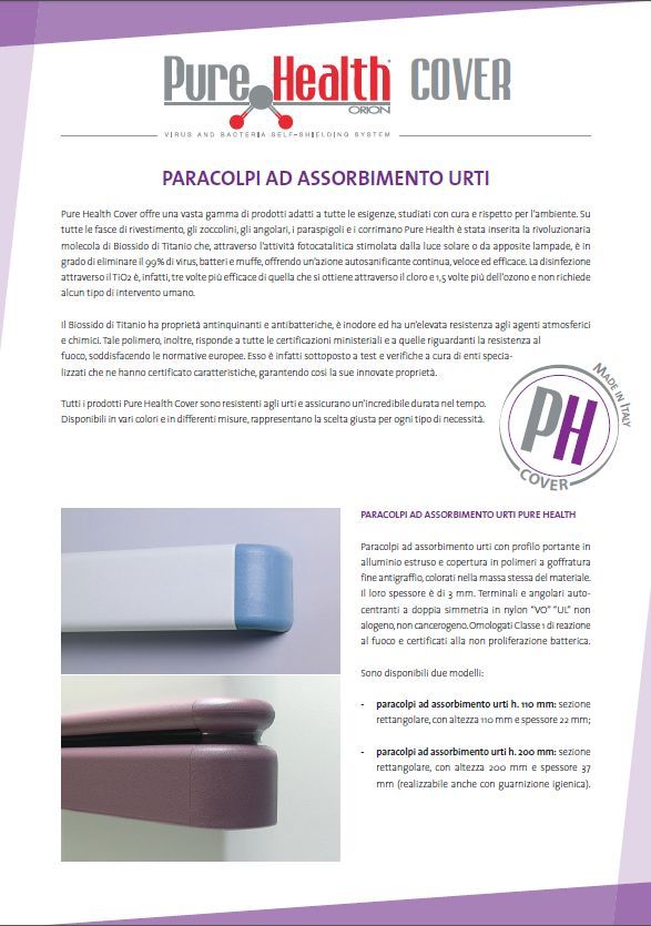 Pure Health Cover - Paracolpi ad assorbimento urti